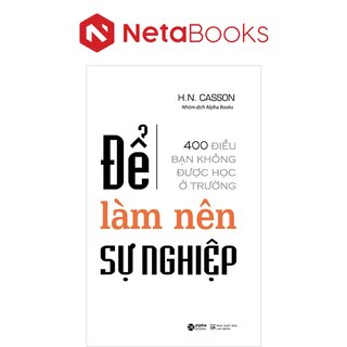 Để Làm Nên Sự Nghiệp