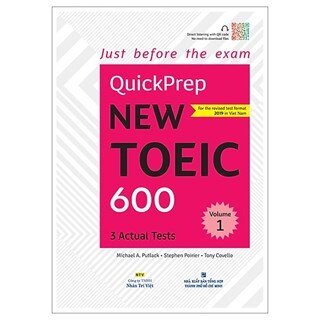 Quickprep New Toeic 600 Volume 1 (Kèm 1 Đĩa Mp3)