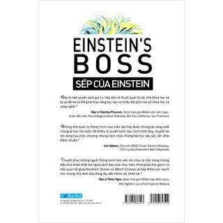 Sếp Của Einstein - 10 Nguyên Tắc Để Lãnh Đạo Những Người Xuất Chúng