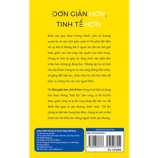 Đơn Giản Hơn Tinh Tế Hơn