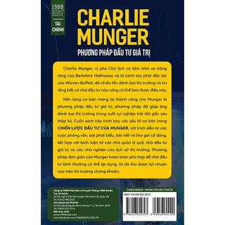 Charlie Munger - Phương Pháp Đầu Tư Giá Trị