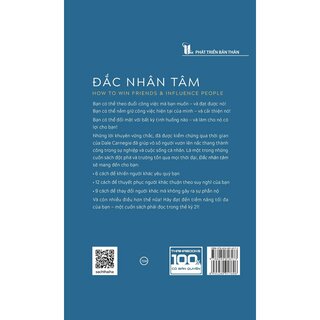 Đắc Nhân Tâm - Cuốn Sách Đầu Tiên Và Duy Nhất Bạn Cần Để Bước Tới Thành Công