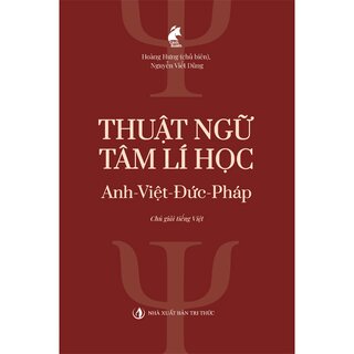 Thuật Ngữ Tâm Lí Học Anh - Việt - Đức - Pháp