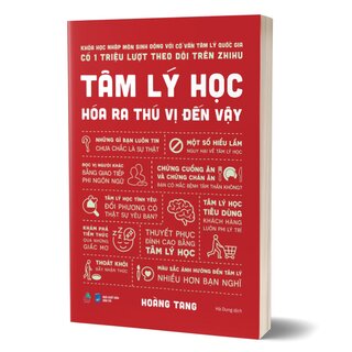 Tâm Lý Học Hóa Ra Thú Vị Đến Vậy