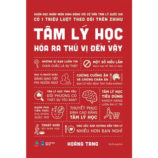 Tâm Lý Học Hóa Ra Thú Vị Đến Vậy