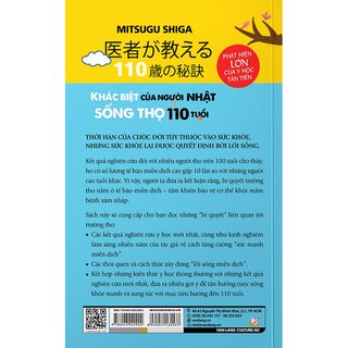 Khác Biệt Của Người Nhật Sống Thọ 110 Tuổi