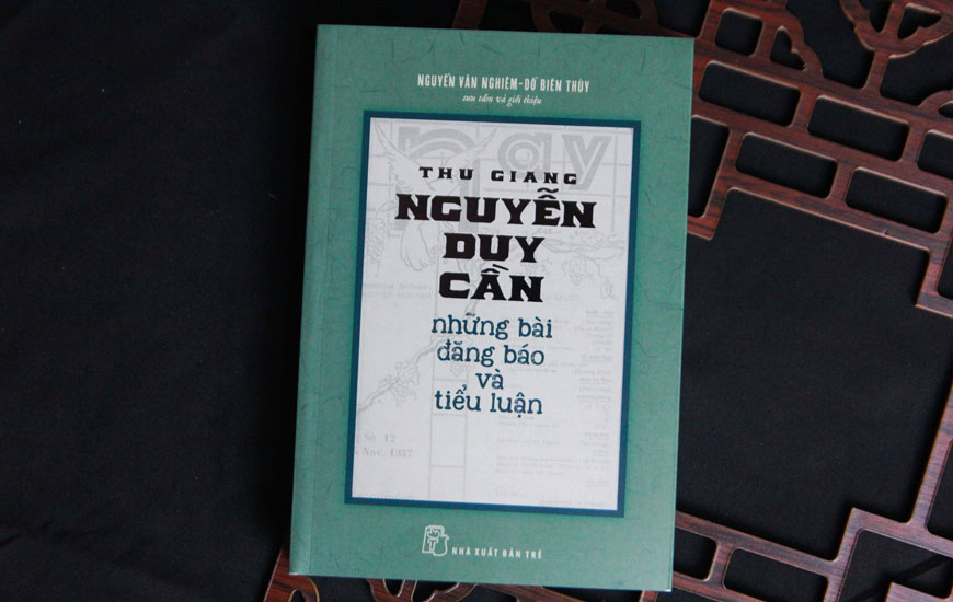 Sách Thu Giang - Nguyễn Duy Cần - Những Bài Đăng Báo Và Tiểu Luận